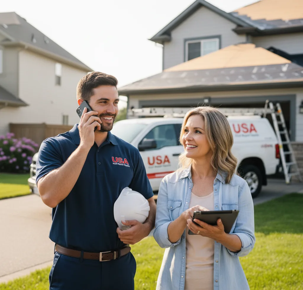 USA Roof Repair Experts customer support in Lynwood